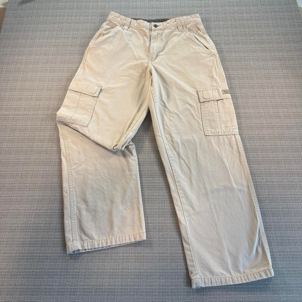 Vintage Cream Carpenter Pants Mens Size 30x30